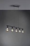 Lampy sufitowe - RL VANNES Czarny mat 5xE27 Lampa wisząca RL R30185032 R30185032 - miniaturka - grafika 1