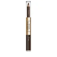 Akcesoria i kosmetyki do stylizacji brwi - Revlon Brow Fantasy Pencil & Gel kredka i żel do stylizacji brwi Dark Brown 1,49g - miniaturka - grafika 1