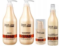 Szampony do włosów - Sleek Line Repair Stapiz Szampon Balsam Jedwab Dwufazowa regeneruje nawilża - miniaturka - grafika 1