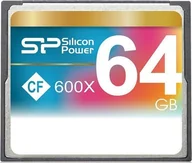 Karty pamięci - Karta Silicon Power 600x Compact Flash 64 GB SP064GBCFC600V10 - miniaturka - grafika 1