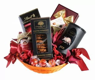 Kosz Delikatesowy Wisienka na Torcie - Zestawy upominkowe - miniaturka - grafika 1