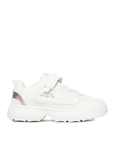 Kappa Sneakersy CEO-SS24-3CK10 Biały - Buty dla dziewczynek - miniaturka - grafika 1