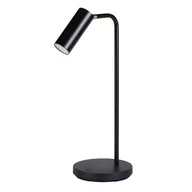 Lampy stojące - Lampka biurkowa LED LEADIE LED, Czarna - miniaturka - grafika 1