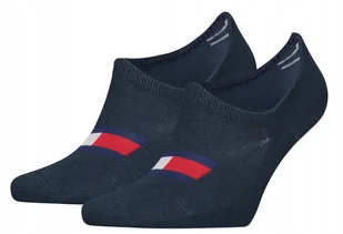 Tommy Hilfiger Skarpety Męskie Stopki 35-38 Granat - Skarpetki męskie - miniaturka - grafika 1