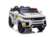 Pojazdy elektryczne dla dzieci - LEAN CARS Auto Na Akumulator BBH-021 Policyjne Białe 9346 - miniaturka - grafika 1
