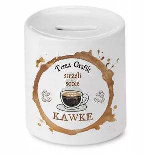 Skarbonka Dla Grafika na Urodziny Imieniny Prezent z Nadrukiem ze Zdjęciem - Skarbonki Skarbonka Dla Grafika na Urodziny Imieniny Prezent z Nadrukiem ze Zdjęciem - Skarbonki - miniaturka - grafika 1