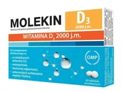 Witaminy i minerały - NP PHARMA Molekin d3 2 000 j.m x 60 tabl powlekanych - miniaturka - grafika 1