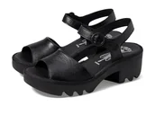 Sandały damskie - Fly London Sandały damskie Tull503fly, Czarny, 36 EU - miniaturka - grafika 1