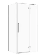 Kabiny prysznicowe - Kabina prysznicowa Cersanit Crea 100x90x200 prostokątna prawa chrom transparentne S601-289 - miniaturka - grafika 1