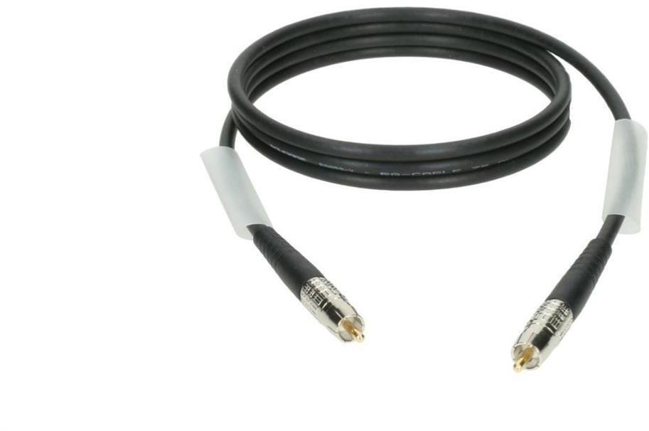 KLOTZ Kabel Coaxial Audio 1x RCA Cinch wtyk / wtyk 3m D7-SPDIF-03.0
