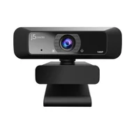 Kamery internetowe - Kamera j5create USB HD Webcam with 360 Rotation USB 2.0; kolor czarny JVCU100-N - miniaturka - grafika 1