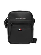 Nerki - Tommy Hilfiger Saszetka Essential Pu Mini Reporter AM0AM09504 Czarny - miniaturka - grafika 1