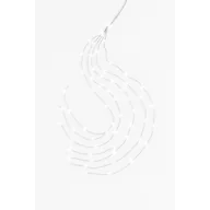 Oświetlenie świąteczne - Kurtyna choinkowa 408 LED zimny biały 180 cm - miniaturka - grafika 1