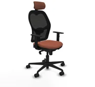 Fotele i krzesła biurowe - Krzesło Biurowe Piqueras y Crespo 1D036N2 Brązowy Czarny - miniaturka - grafika 1