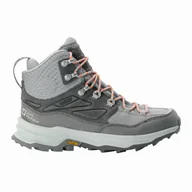Buty trekkingowe damskie - Damskie buty trekkingowe Jack Wolfskin CYROX TEXAPORE MID W pebble - 40,5 - miniaturka - grafika 1