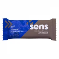 Zdrowa żywność - SENS Baton proteinowy z mąki ze świerszczy Serious 60 g gorzki sezam kakaowy - miniaturka - grafika 1