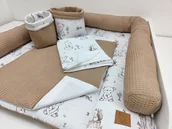 Przewijaki - Komplet na przewijak, mata do przewijania, przewijak w misie - miniaturka - grafika 1