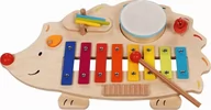 Instrumenty muzyczne dla dzieci - Goki Zestaw instrumentów Jeż - - miniaturka - grafika 1