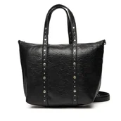 Torebki damskie - Torebka Pepe Jeans Chelsea Moon PL0300003 Czarny - miniaturka - grafika 1