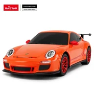 Zabawki zdalnie sterowane - Samochód zdalnie sterowany Porsche GT3 RS R/C skala 1:24 Rastar 39900 - miniaturka - grafika 1