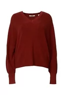 Swetry damskie - ESPRIT Sweter damski, 220 / ust Brown, XXL - miniaturka - grafika 1