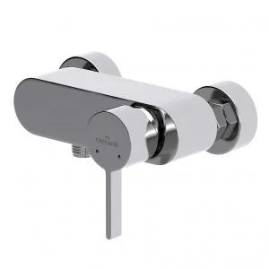 CERSANIT S951-037 BATERIA NATRYSKOWA SCIENNA LUVIO 1 UCHW CHROM - Baterie wannowe i prysznicowe - miniaturka - grafika 1
