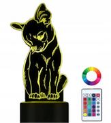 Lampy stojące - Lampka Nocna Led 3D Piesek Chihuahua Grawer Imię - miniaturka - grafika 1