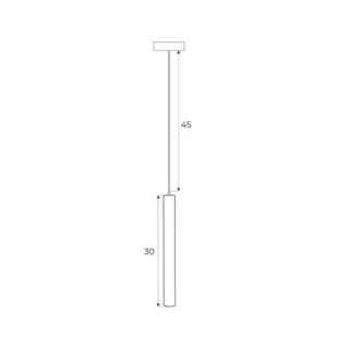 MAXLIGHT M0012N LAMPA WISZĄCA MAGNETYCZNA SYSTEM ON/OFF 5W 361LM 3000K - Lampy sufitowe - miniaturka - grafika 1