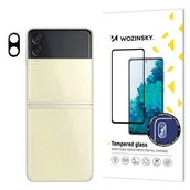 Szkła hartowane na telefon - Wozinsky Full Camera Glass szkło hartowane 9H na cały aparat kamerę Samsung Galaxy Z Flip 3 - miniaturka - grafika 1