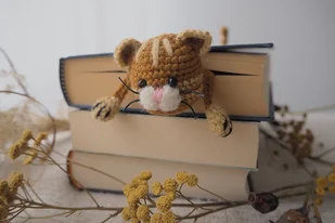 Zakładka do Książki Rudy KOTEK - Zakładki do książek - miniaturka - grafika 1