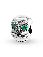 Charmsy - CHARM'S Srebrny charms z kryształami - miniaturka - grafika 1