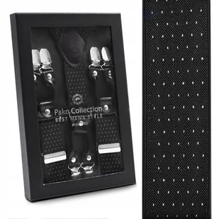 SZELKI do Spodni Męskie w Pudełku PREMIUM Mocne Elastyczne od S do XXL - Dodatki do ubrań - miniaturka - grafika 1