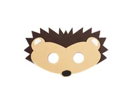 Dodatki do strojów karnawałowych - Maska filcowa Jeżyk - 1 szt. - miniaturka - grafika 1