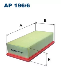 Filtron AP 196/6 AP196/6 - Filtry powietrza - miniaturka - grafika 1