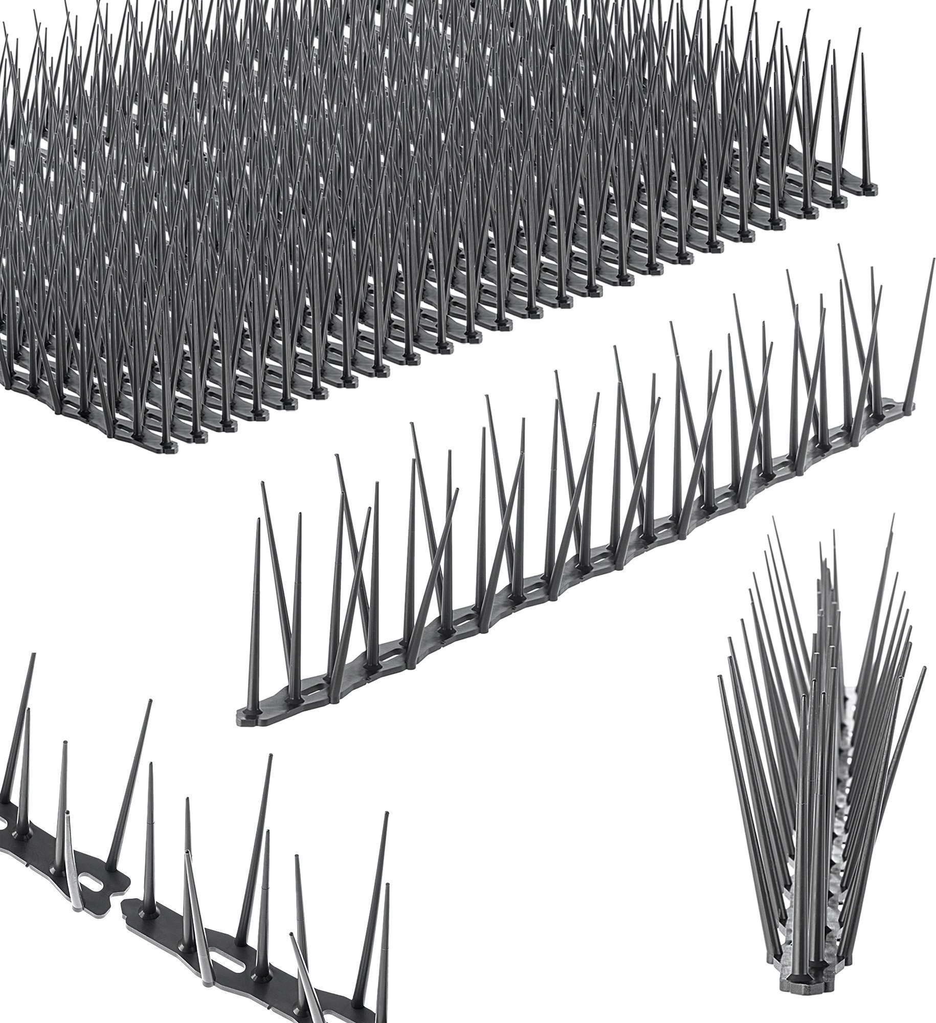 Kadax 24x kolce Na Ptaki Przeciw Ptakom Nierdzewne Wysokie 11,64m