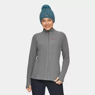 Koszulki sportowe damskie - Damski polar rozpinany bez kaptura Alpinus Lucania - szary - ALPINUS - miniaturka - grafika 1