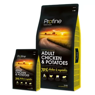 Profine Adult Chicken&Potatoes 15 kg - Sucha karma dla psów - miniaturka - grafika 1