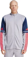 Bluzy męskie - Bluza męska adidas Squadra 25 Training szaro-granatowa JP3389 XL - miniaturka - grafika 1