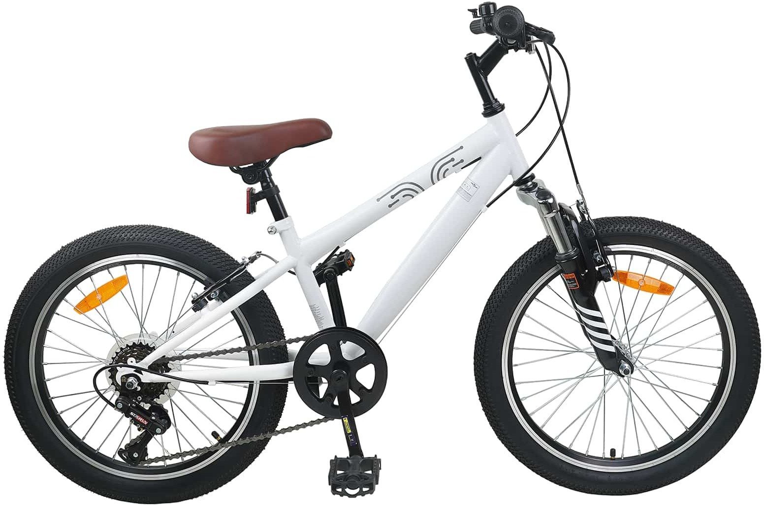 vidaXL Kids Mountain Bike 24 Cali 6-Speed dla dzieci w wieku 8-12 lat
