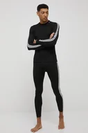 Spodnie sportowe męskie - Helly Hansen legginsy funkcyjne kolor czarny - miniaturka - grafika 1