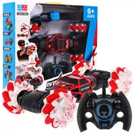 Samochody i pojazdy dla dzieci - Pojazd kaskaderski dla dzieci 6+ Sterowanie ręką lub pilotem Model 1:16 + Dźwięki Światła - miniaturka - grafika 1
