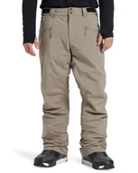 Spodnie narciarskie - Quiksilver Śnieżne spodnie BOUNDRY Spodnie Beżowe XL - miniaturka - grafika 1