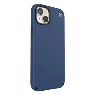 Speck Presidio2 Pro - Etui iPhone 14 Plus z powłoką MICROBAN (Coastal Blue / Black / White) - Etui i futerały do telefonów - miniaturka - grafika 2
