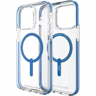 Gear4 Santa Cruz Snap - obudowa ochronna do iPhone 14 Pro Max kompatybilna z MagSafe blue - Etui i futerały do telefonów - miniaturka - grafika 3