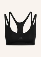 Biustonosze - Adidas Biustonosz Sportowy Optime schwarz - miniaturka - grafika 1