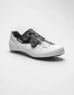 SUPLEST buty rowerowe szosowe ROAD EDGE+ 2.0 PRO white/black - Buty rowerowe - miniaturka - grafika 2