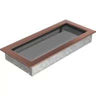 Kratki wentylacyjne - Parkanex kominkowa miedź galwaniczna 17x37 kominek - miniaturka - grafika 1