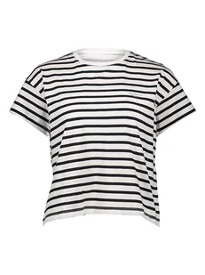 Pepe Jeans Koszulka w kolorze czarno-białym - Koszulki i topy damskie - miniaturka - grafika 1