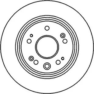 Tarcza hamulcowa HELLA PAGID 8DD 355 119-031 - Tarcze hamulcowe - miniaturka - grafika 1