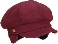 Czapki dla dzieci - Czapka Newsboy Camilla by Mayser, bordowy, M (56-57 cm) - miniaturka - grafika 1